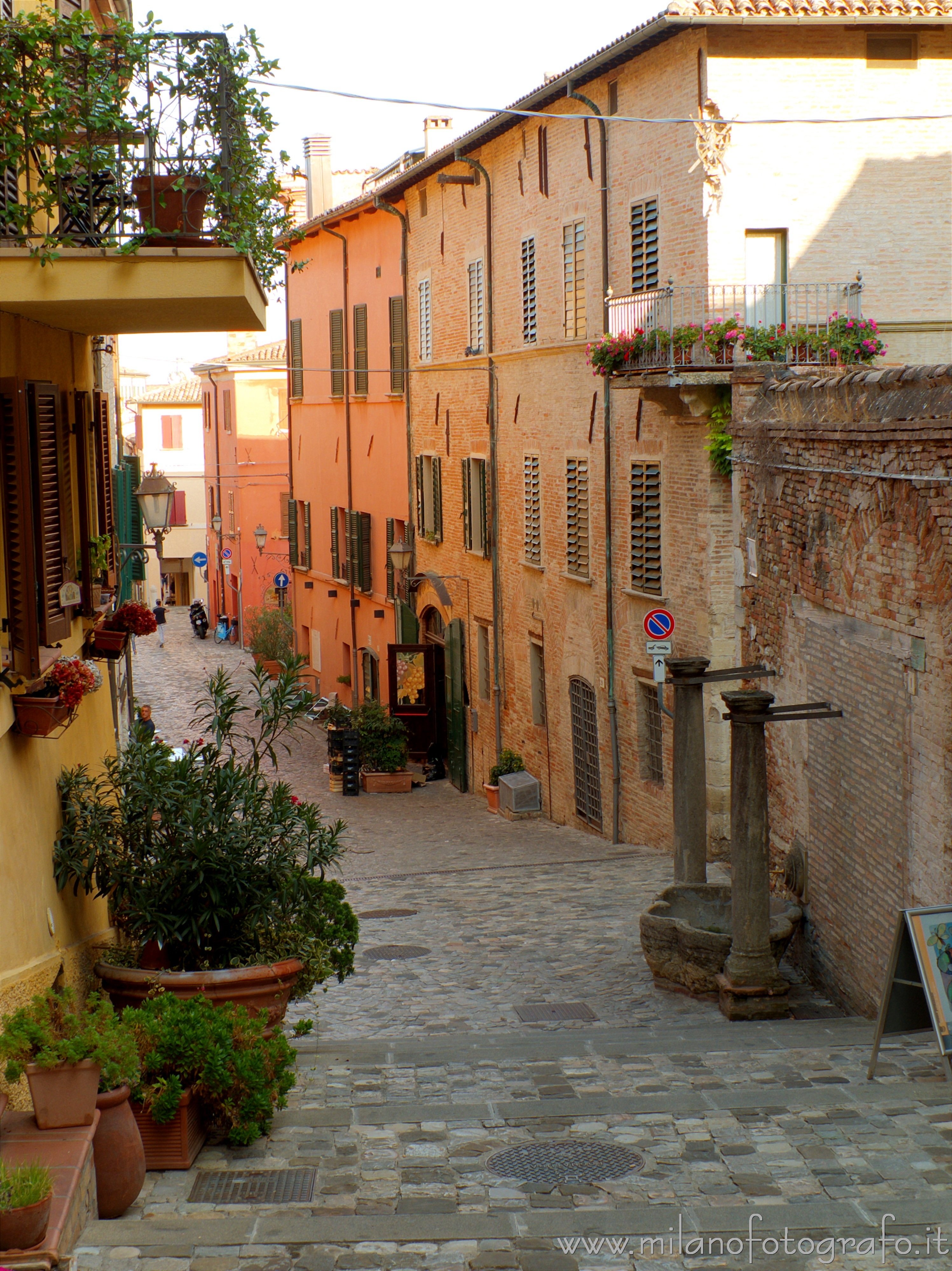 Santarcangelo di Romagna (Rimini, Italy) - Street in the old center